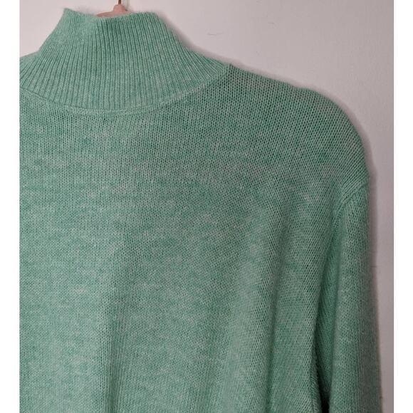 Vintage Seafoam Collared Sweater - Picture 4 of 7
